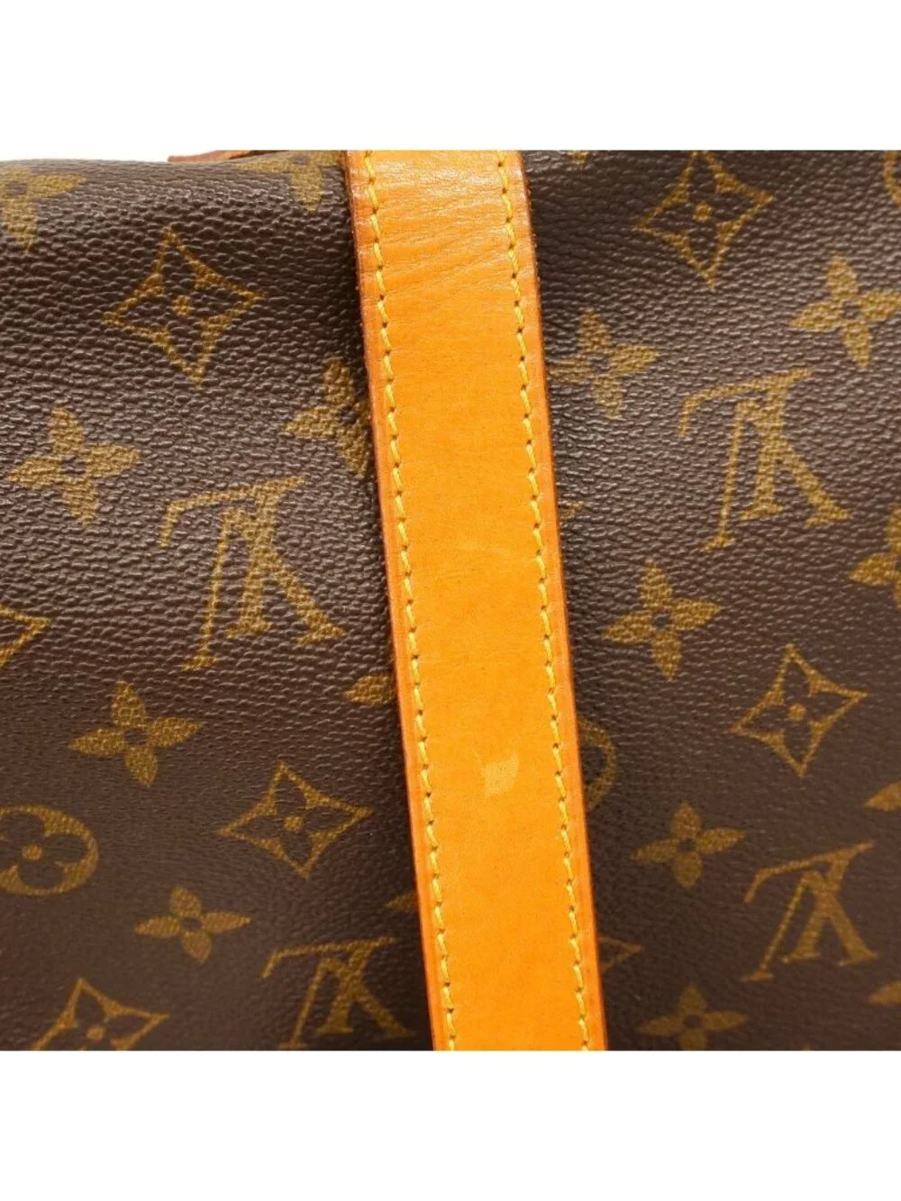 Louis Vuitton Shoulder Bag Monogram Saumur 35 Brown
